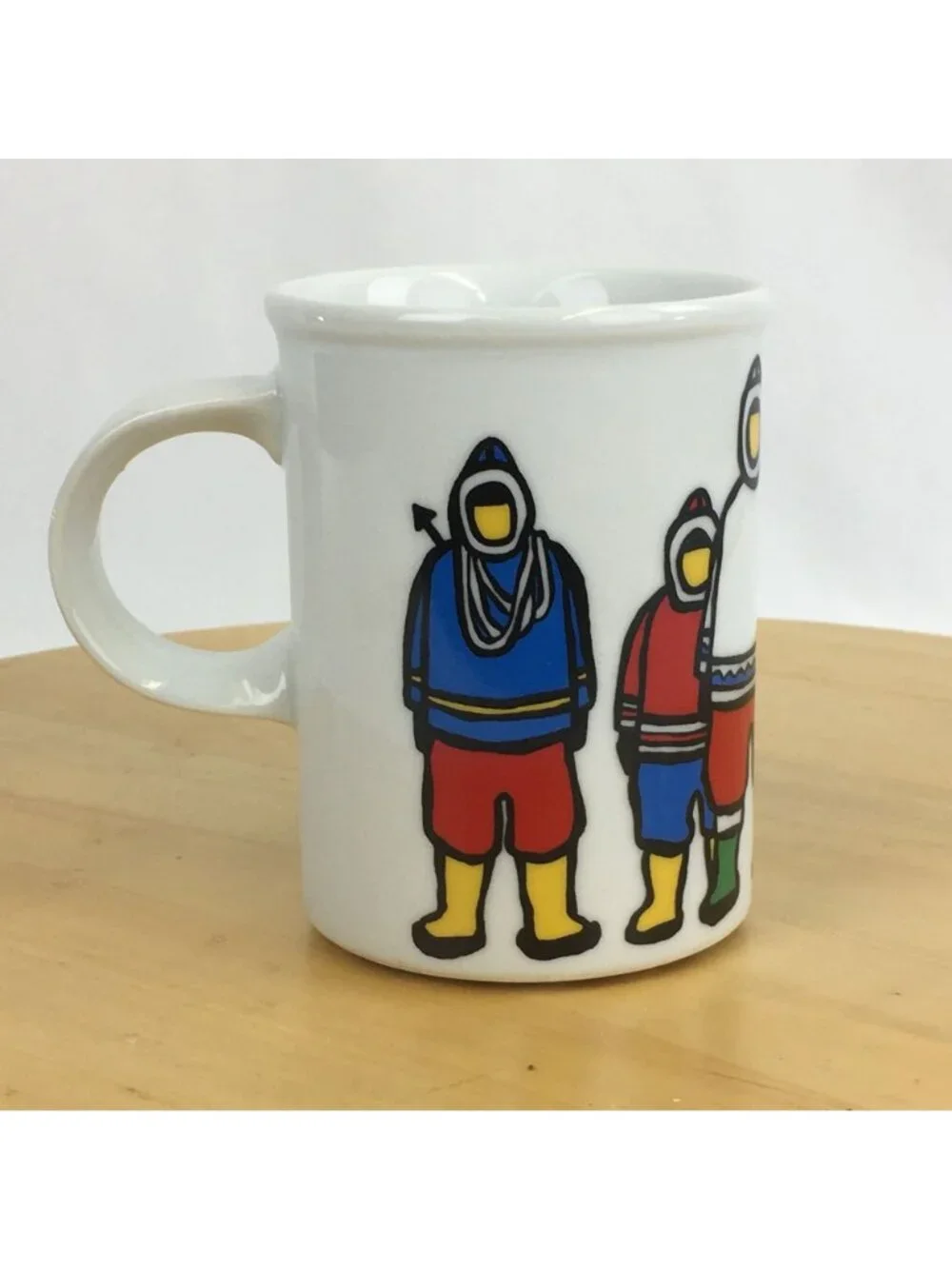 Danesco Inuit Family Coffee Mug Cup Canadian  Tuktu